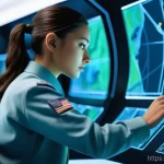 Home 17 저그 올인 러쉬 성공법 - **A highly focused, intelligent young female strategist, appearing to be in her late teens, is deepl...