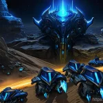 Home 16 스타크래프트 프로게이머 경기 전략 - **Prompt 1: Early Game Scouting and Resource Gathering** A highly detailed, cinematic shot depic...