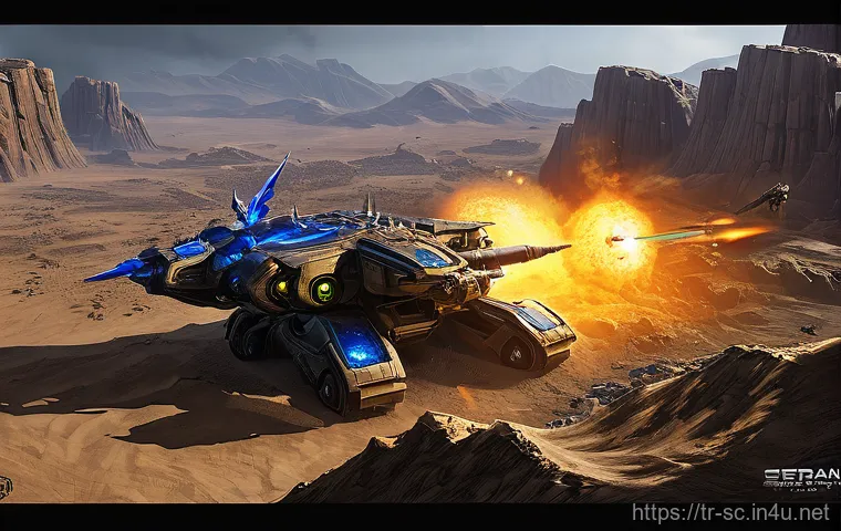 스타크래프트 프로게이머 경기 전략 - **Prompt 1: Early Game Scouting and Resource Gathering** A highly detailed, cinematic shot depic...